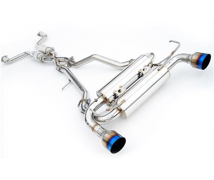 Invidia 09+ 370Z Gemini Rolled Stainless Steel Tip Cat-back Exhaust