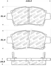 Load image into Gallery viewer, StopTech Street Touring 00-05 Spyder MR2 / 00 Celica GT Front Brake Pads