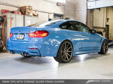 Load image into Gallery viewer, AWE Tuning BMW F8X M3/M4 Non-Resonated Track Edition Exhaust - Chrome Silver Tips (90mm)