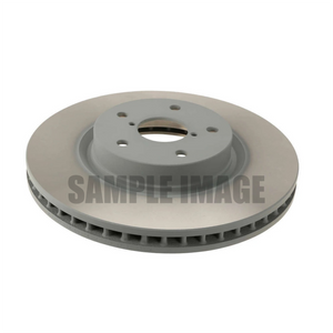 Akebono PRO-ACT High Carbon Zinc Coated Brake Disc Rotor (FRONT)