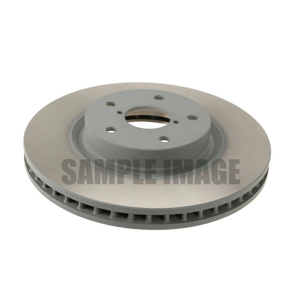 Akebono PRO-ACT High Carbon Zinc Coated Brake Disc Rotor (FRONT)